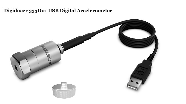 333D01 USB digital accelerometer with Multi-Instrument